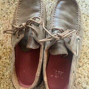 Twisted X Women’s Brown Leather Boat Shoes